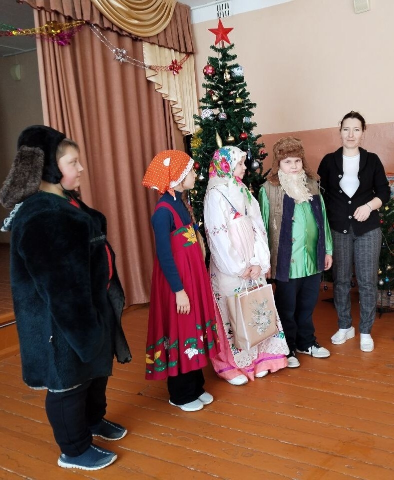 Празднование старого Нового года.